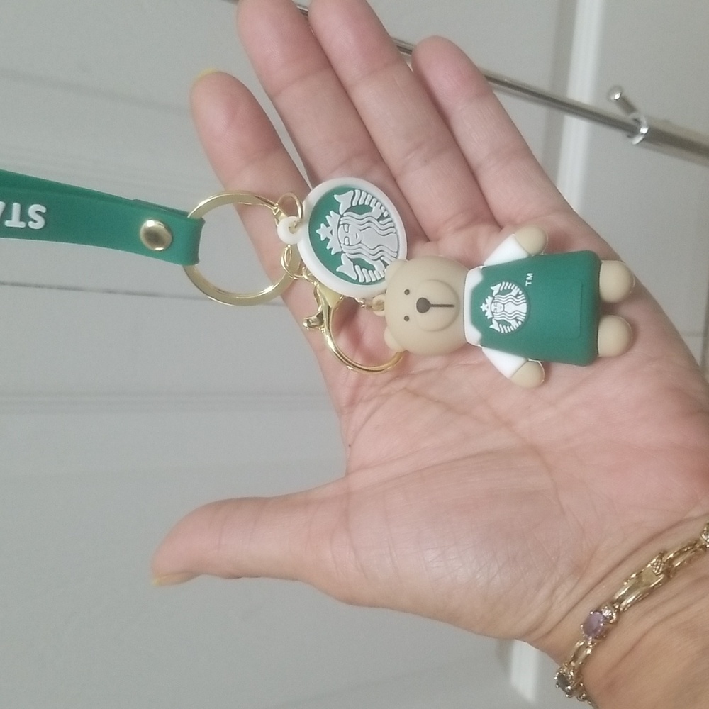 Starbucks Keychain/Bag Charm NWOT